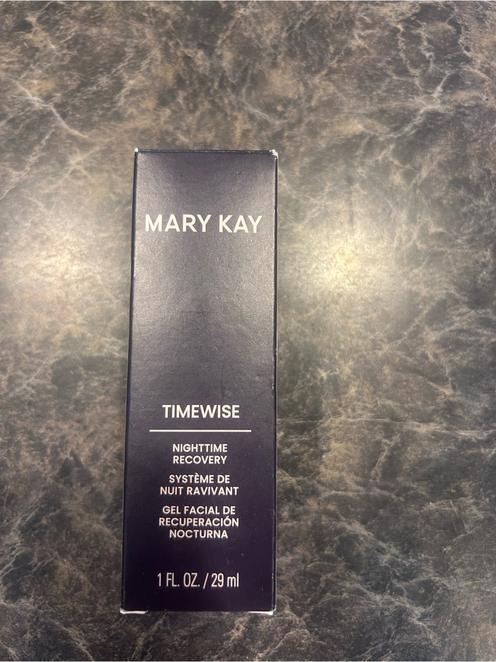 Mary Kay TimeWise Nighttime Recovery Gel - Purple Packaging